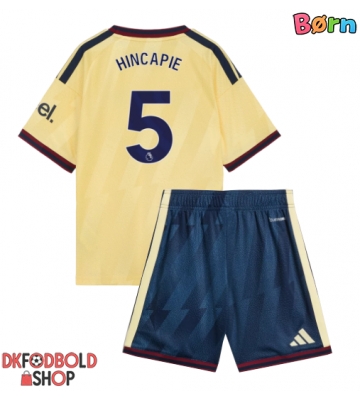 Arsenal Piero Hincapie #5 Tredje trøje Børn 2026-27 Kort ærmer (+ korte bukser)